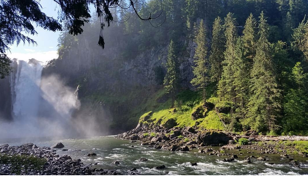 Snoqualmie Falls Engagement Spot