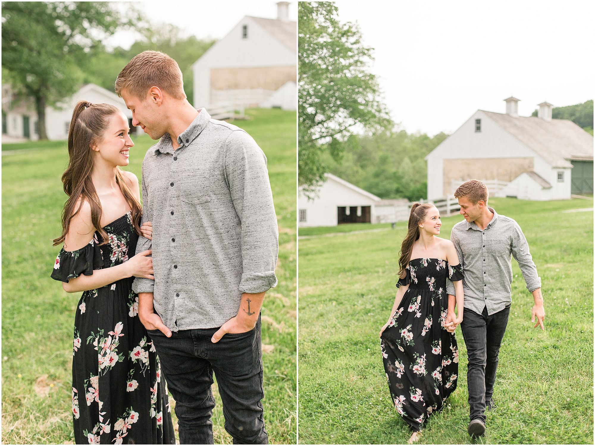 A Chic Engagement in Valley Forge National Park