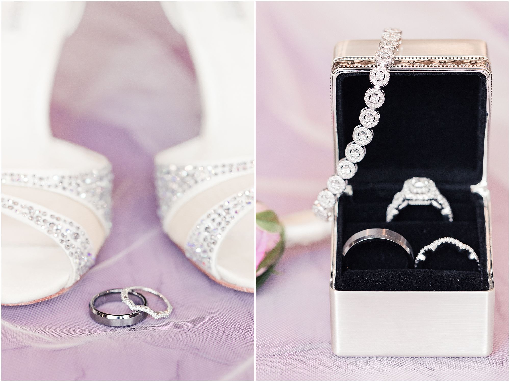 A Classic Lavender & Grey Wedding At Scotland Run in Williamstown, NJ