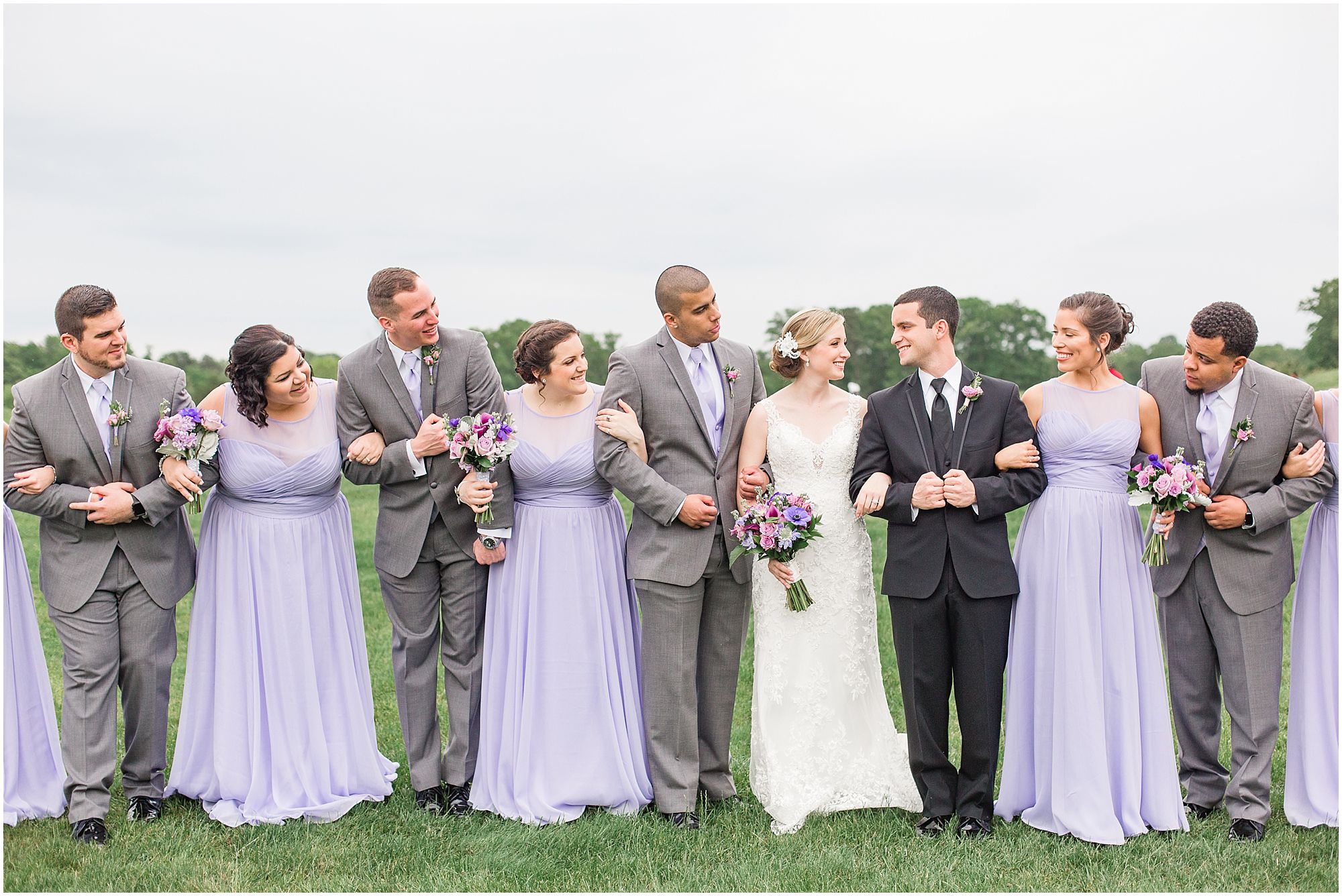 A Classic Lavender & Grey Wedding At Scotland Run in Williamstown, NJ