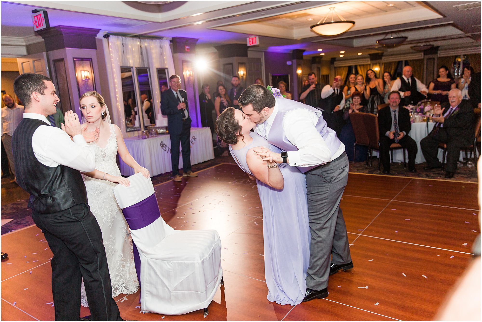 A Classic Lavender & Grey Wedding At Scotland Run in Williamstown, NJ