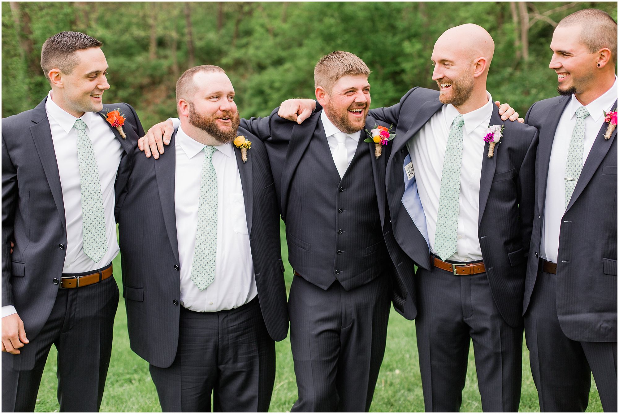 A Colorful Rustic Wedding At The Barn on Bridge In Collegeville, PA Photos