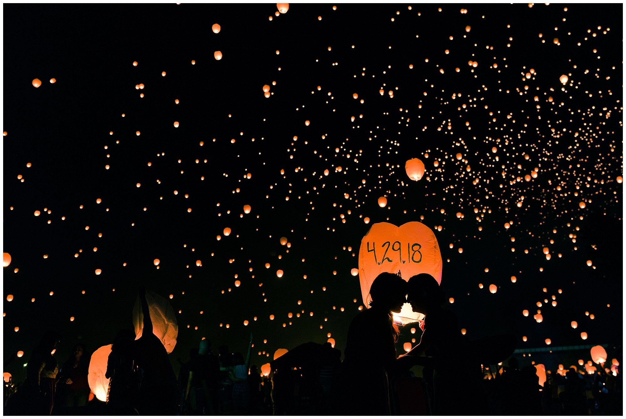 Cassi & Cae's Magical Engagement At The Lantern Festival