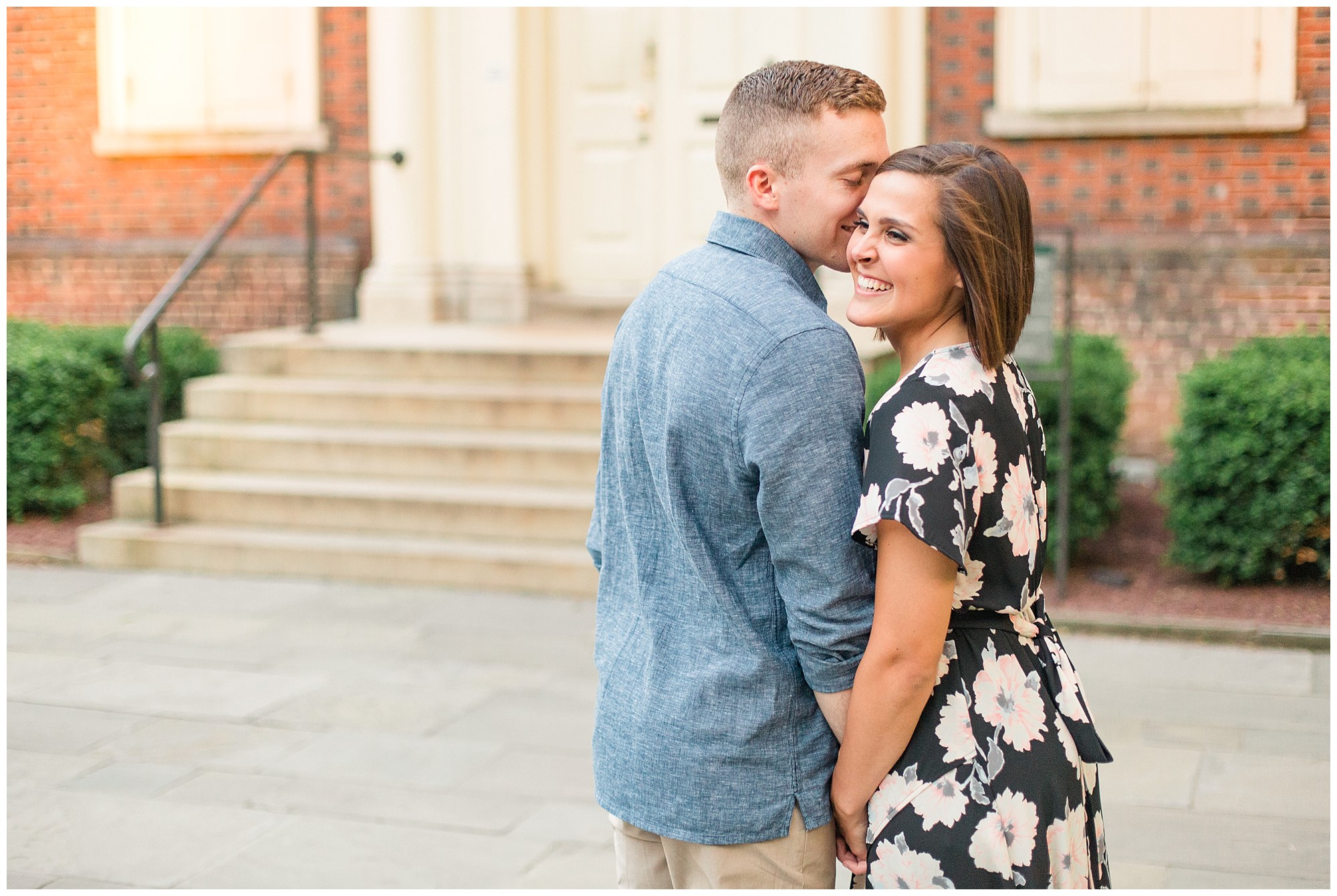 Chase & Olivia's Chic Engagement in Old City, Philadelphia Photos