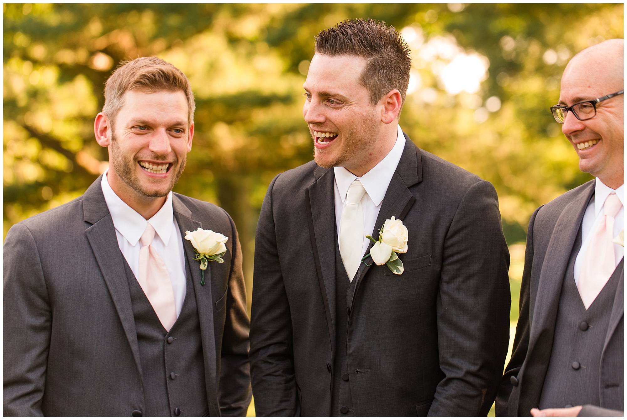 Doug & Ashley Blush & Grey Wedding at Northampton Valley Country Club Photos