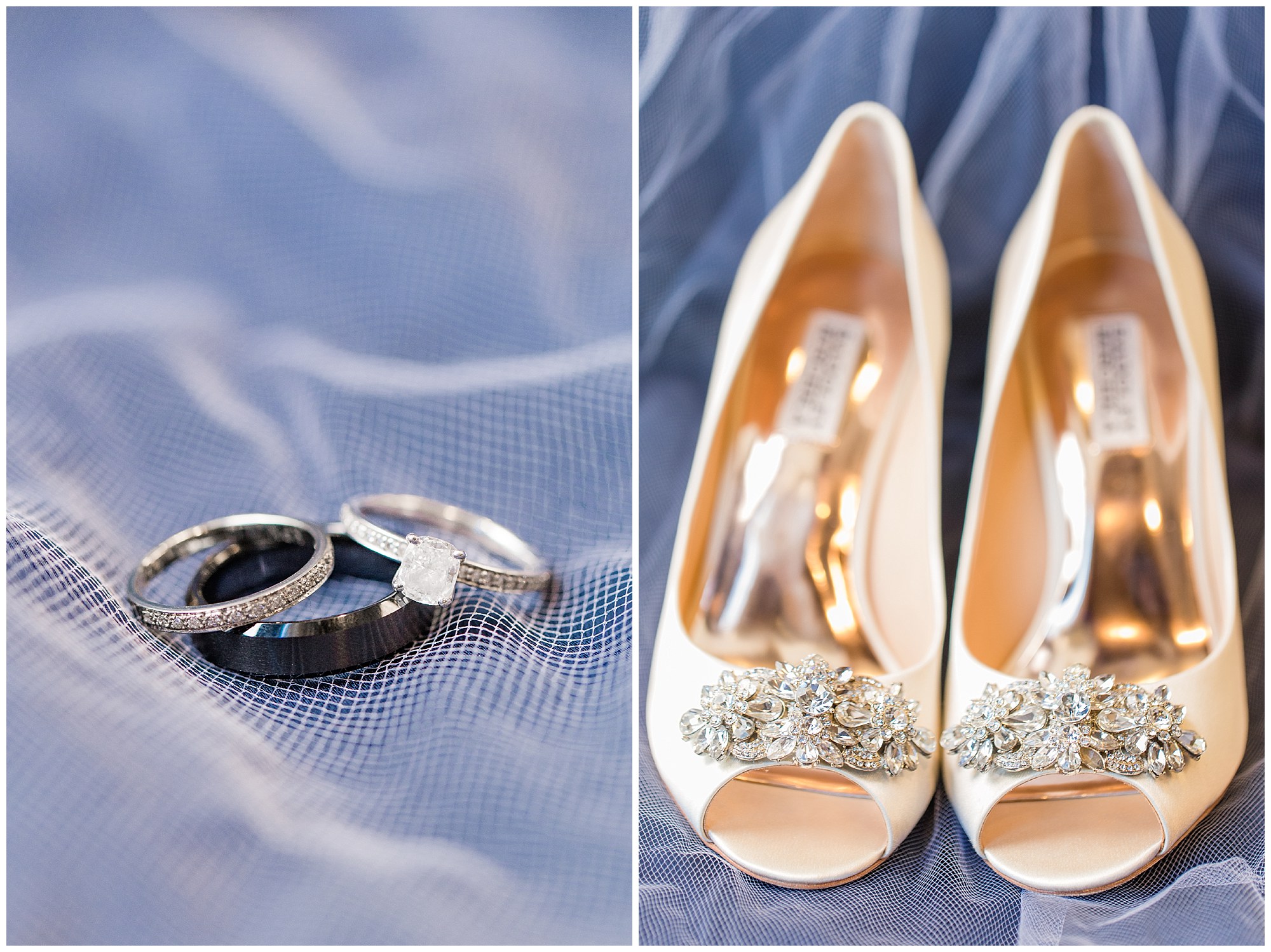 Kevin & Lindsay's Navy & Blush Summertime Wedding At The Barn On Bridge Photos