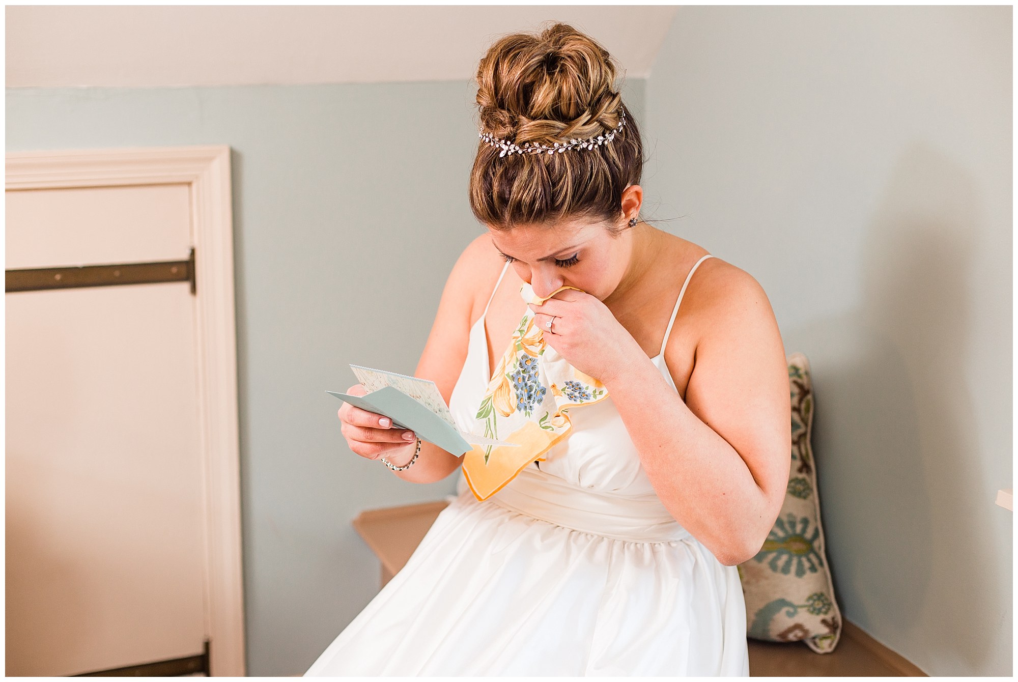 Kevin & Lindsay's Navy & Blush Summertime Wedding At The Barn On Bridge Photos