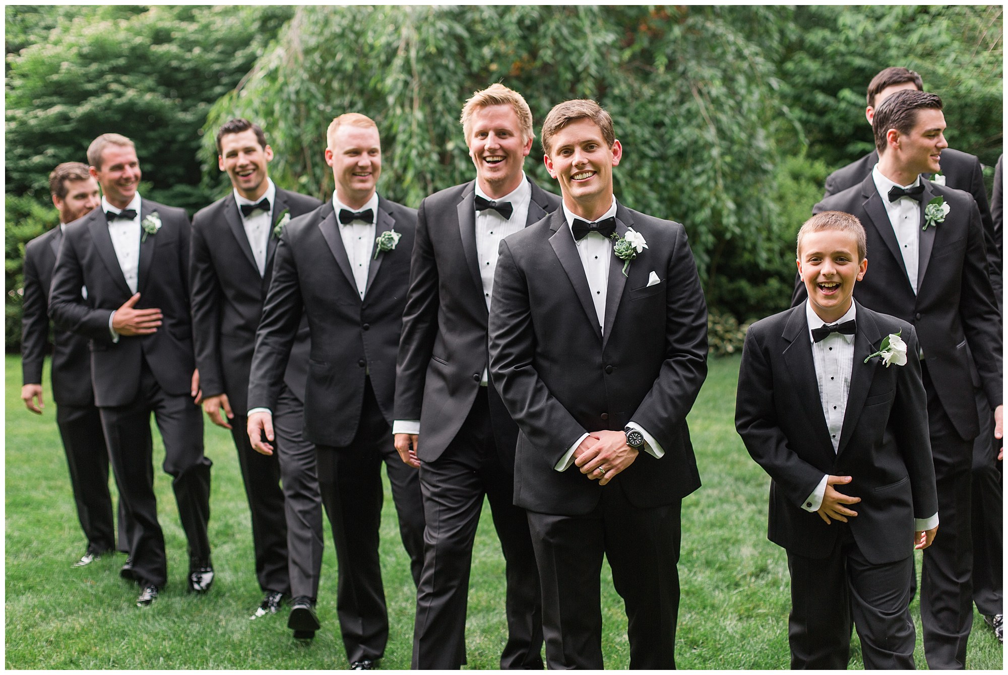 Colin & Katie's Black Tie Wedding at The Shadowbrook at Shrewsbury Wedding Photos