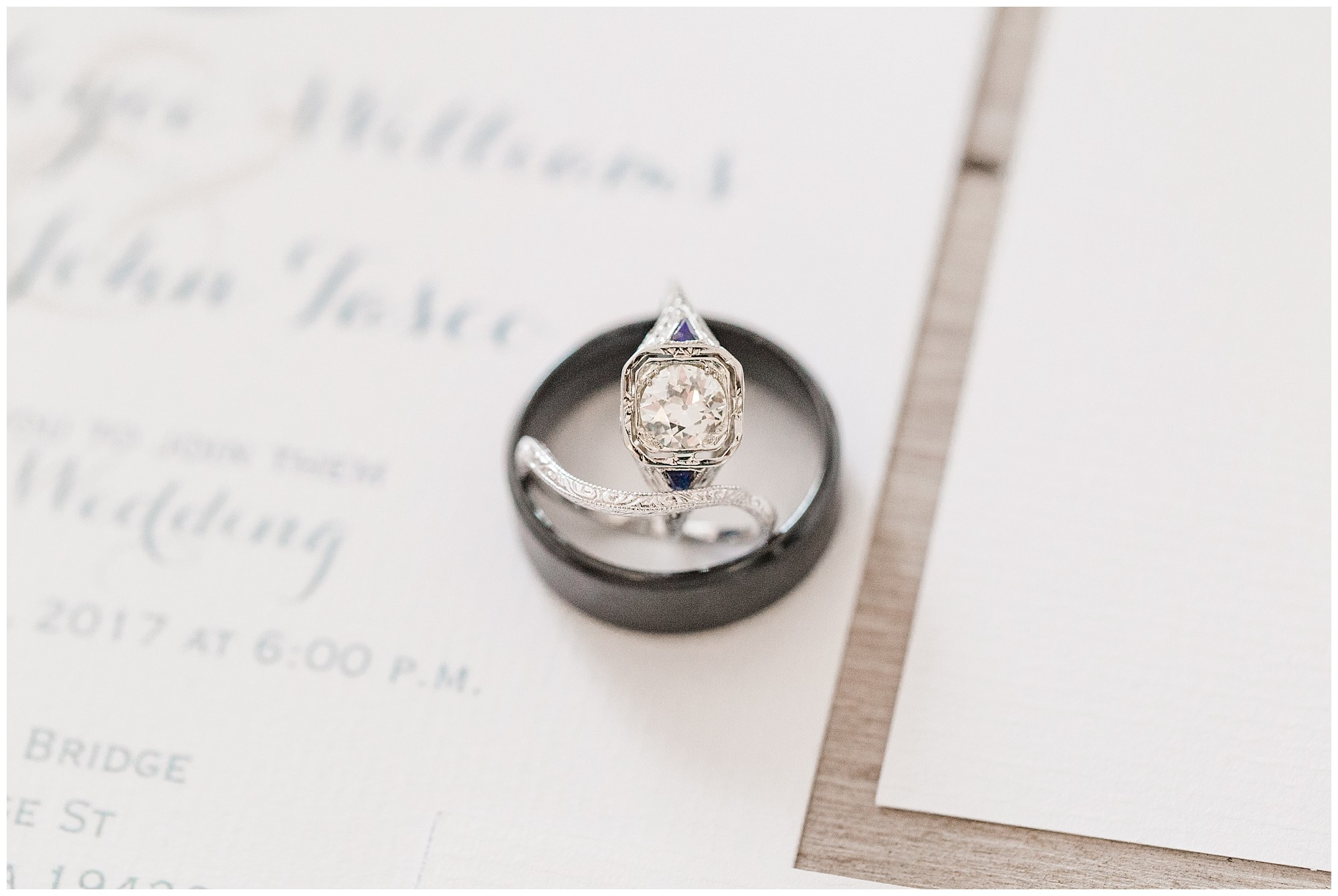 Alex & Ramah's Rainy Blue & Grey Wedding Day at The Barn On Bridge in Collegeville, PA Photos