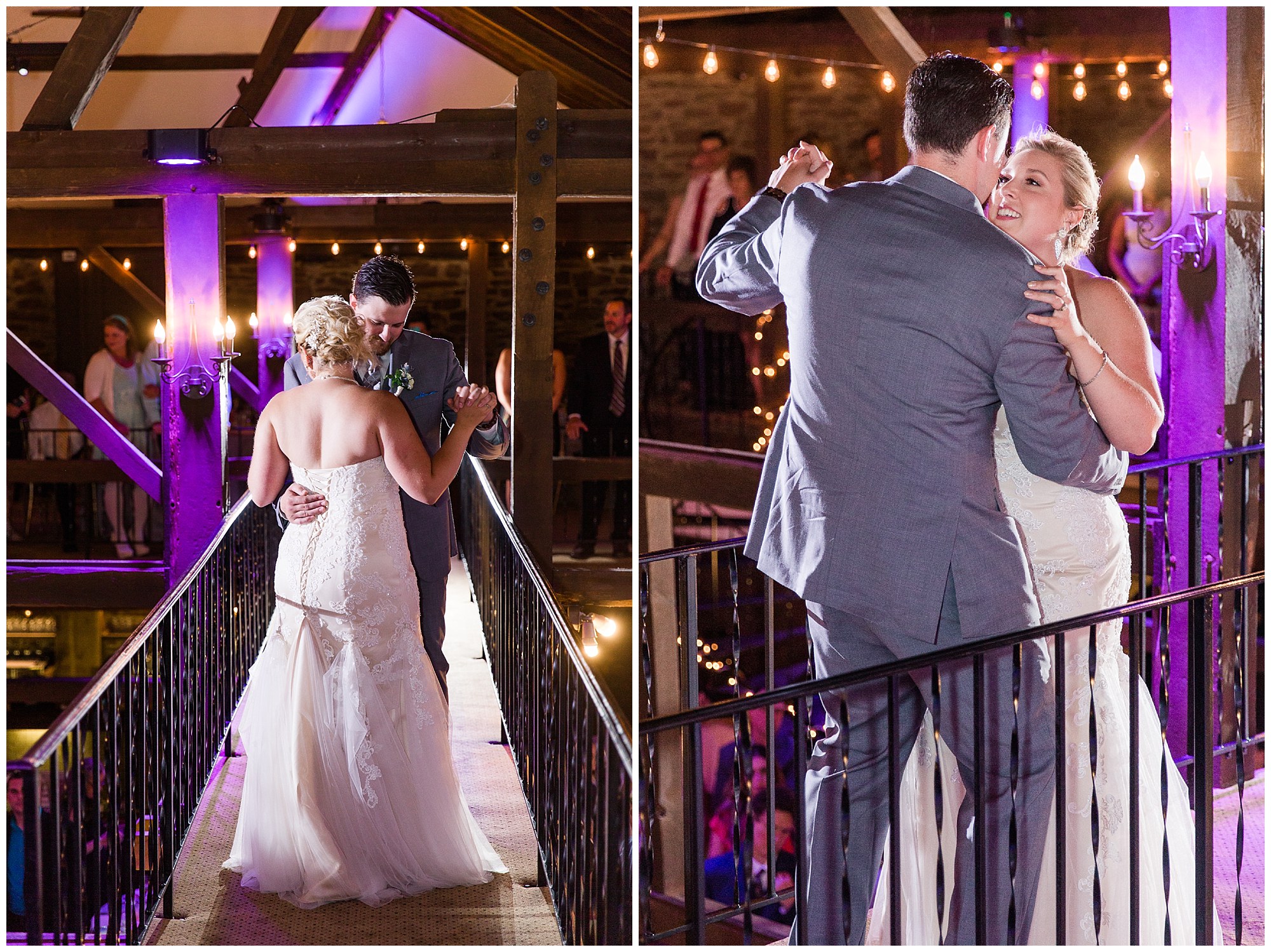 Alex & Ramah's Rainy Blue & Grey Wedding Day at The Barn On Bridge in Collegeville, PA Photos