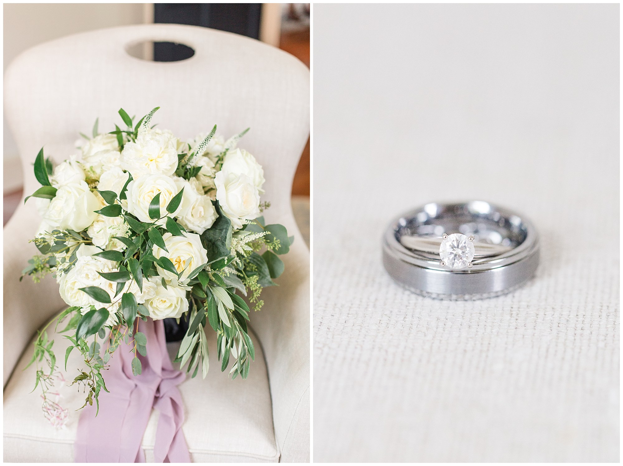 Jesse & Sarah's Navy & Lavender Farm Wedding at The Farm At Eagle's Ridge