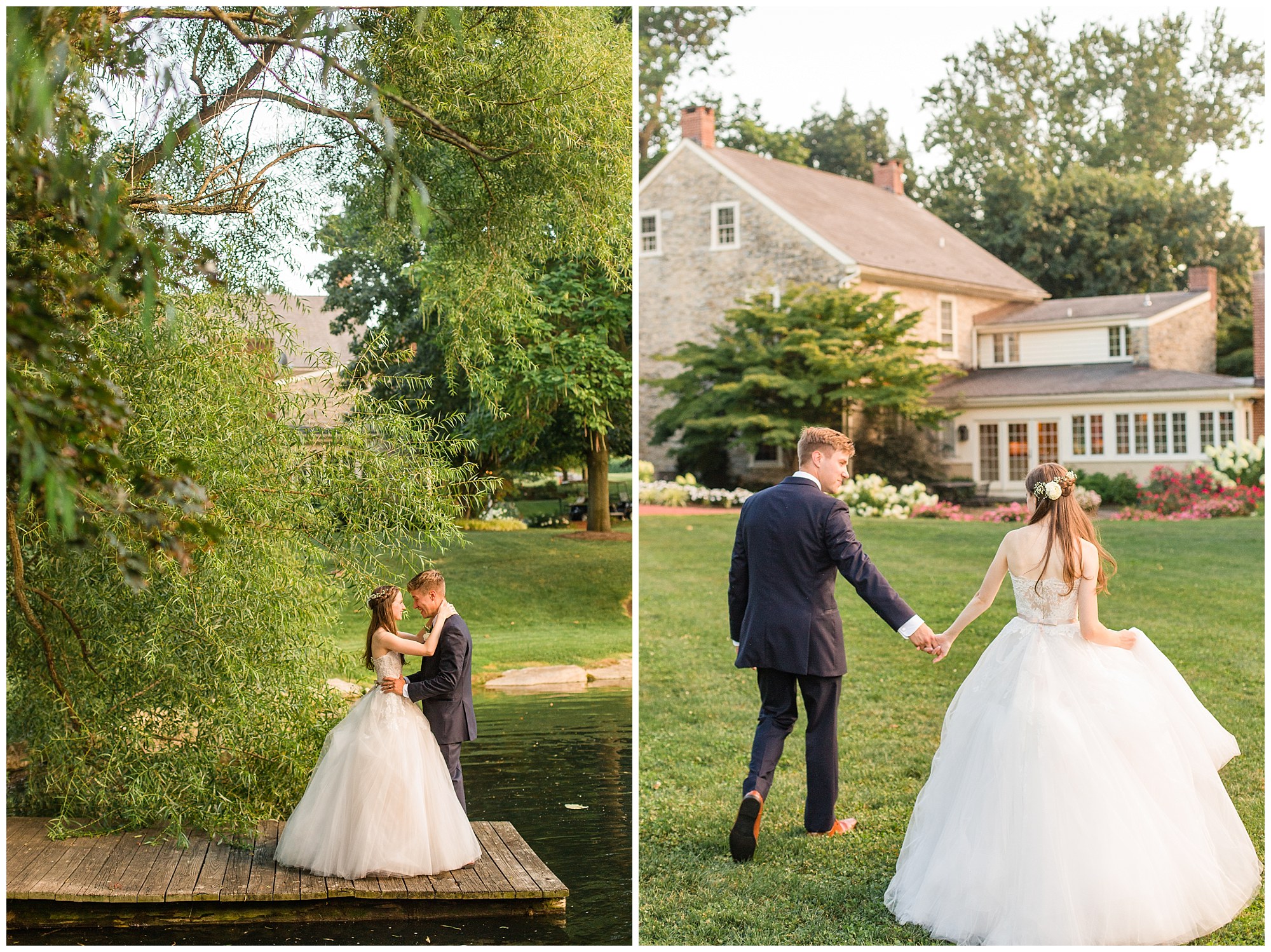 Jesse & Sarah's Navy & Lavender Farm Wedding at The Farm At Eagle's Ridge