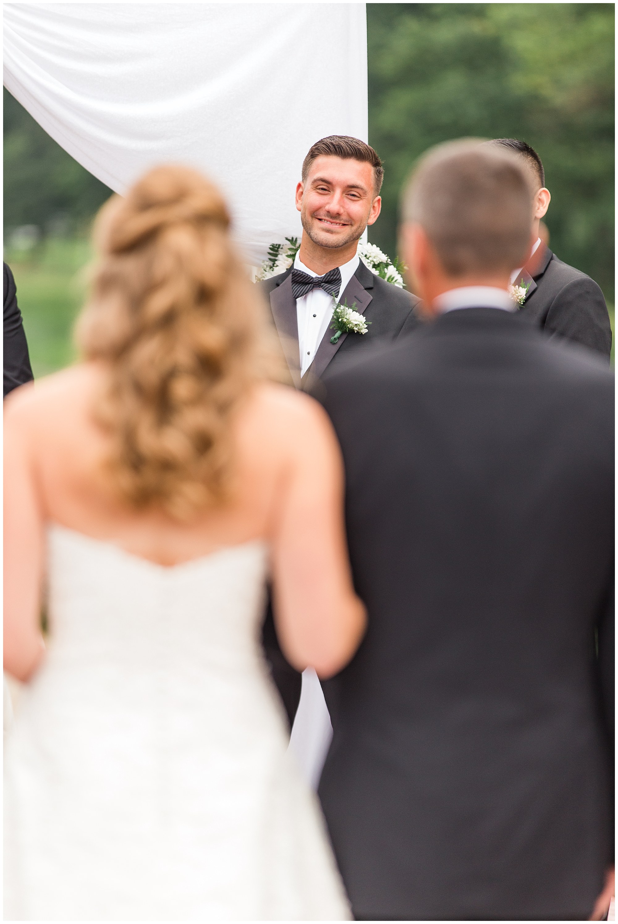 John & Mallori's Mint & Blush Wedding at Northampton Valley Country Club Photos