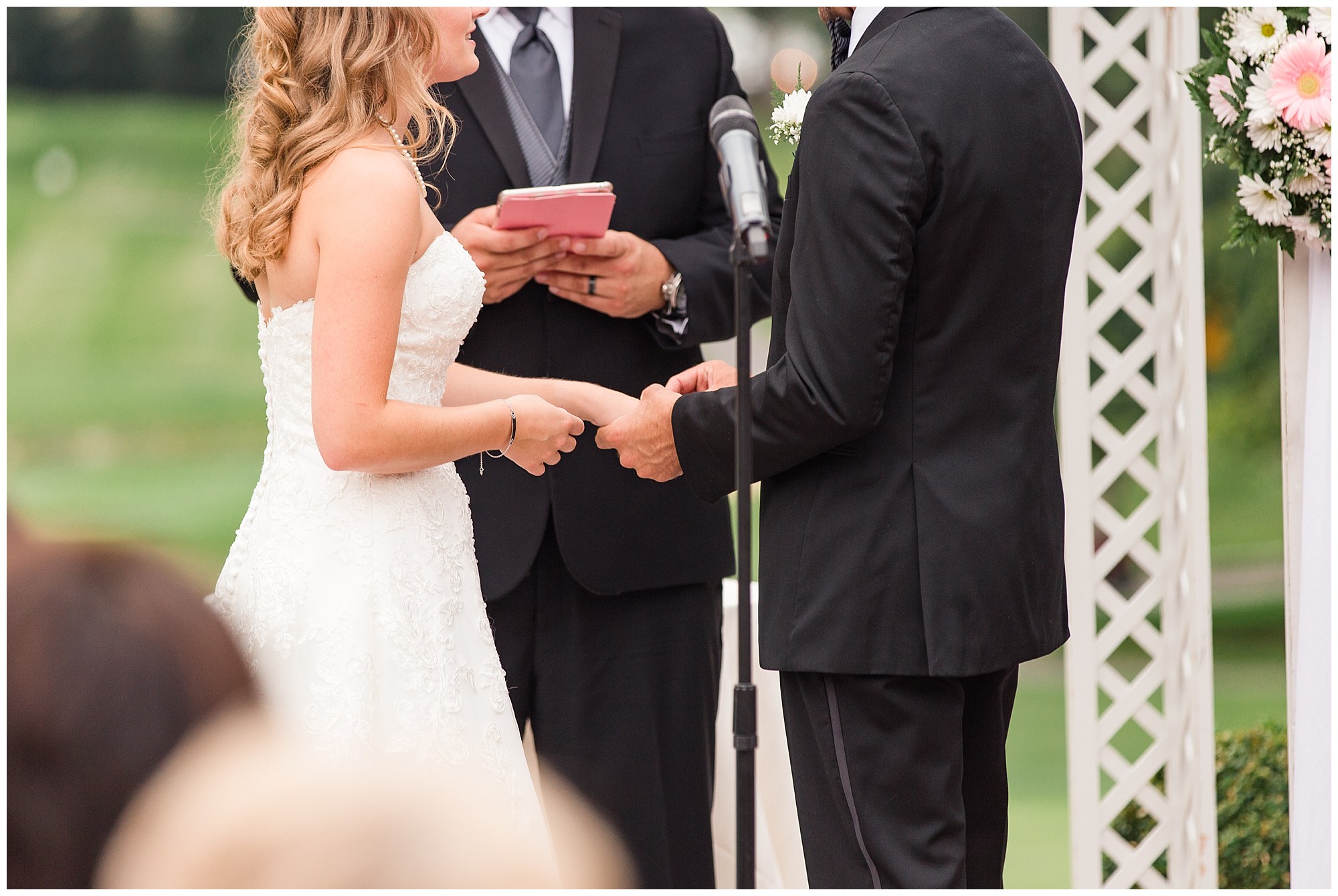 John & Mallori's Mint & Blush Wedding at Northampton Valley Country Club Photos