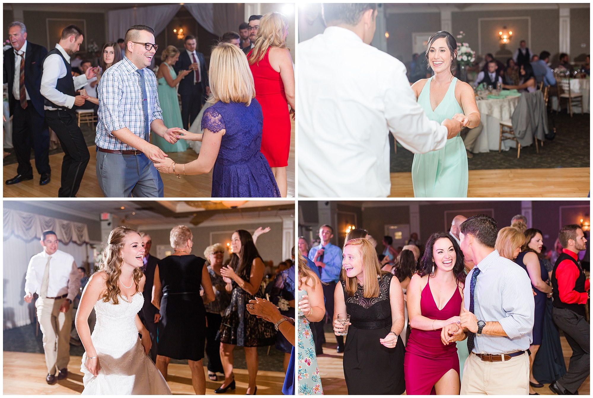 John & Mallori's Mint & Blush Wedding at Northampton Valley Country Club Photos