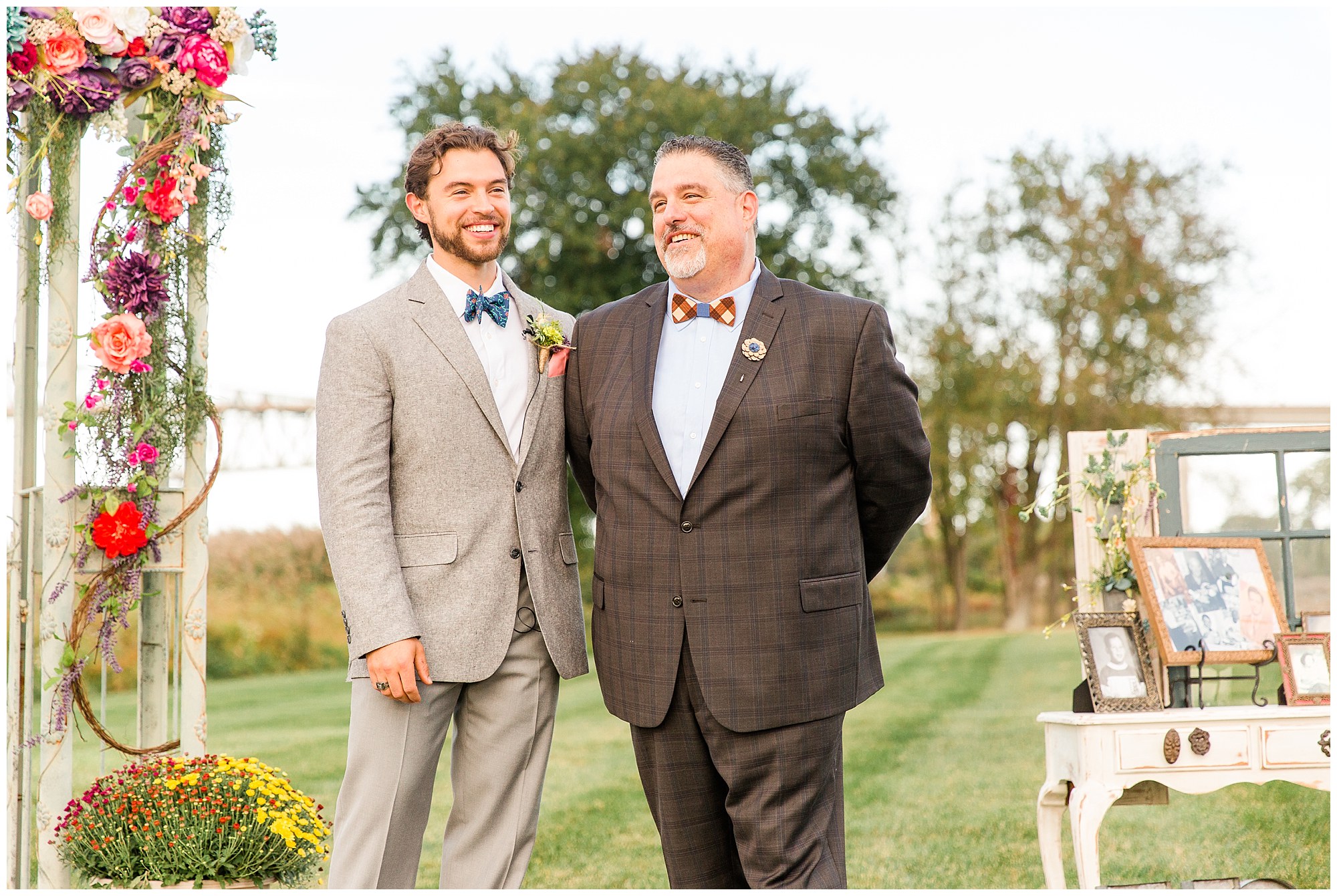 Cody & Hali's Boho Chic Barn Wedding at Thousand Acre Farms in Delaware Photos_0031.jpg
