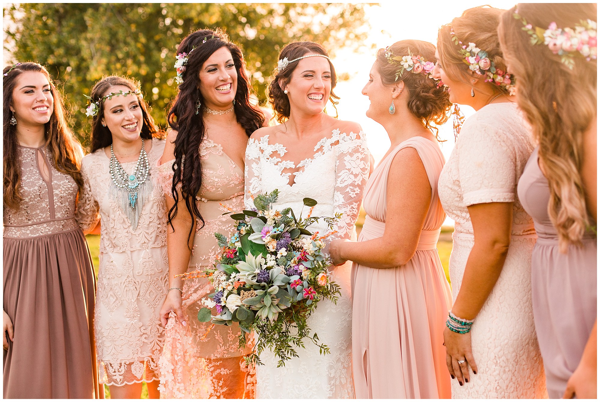 Cody & Hali's Boho Chic Barn Wedding at Thousand Acre Farms in Delaware Photos_0076.jpg
