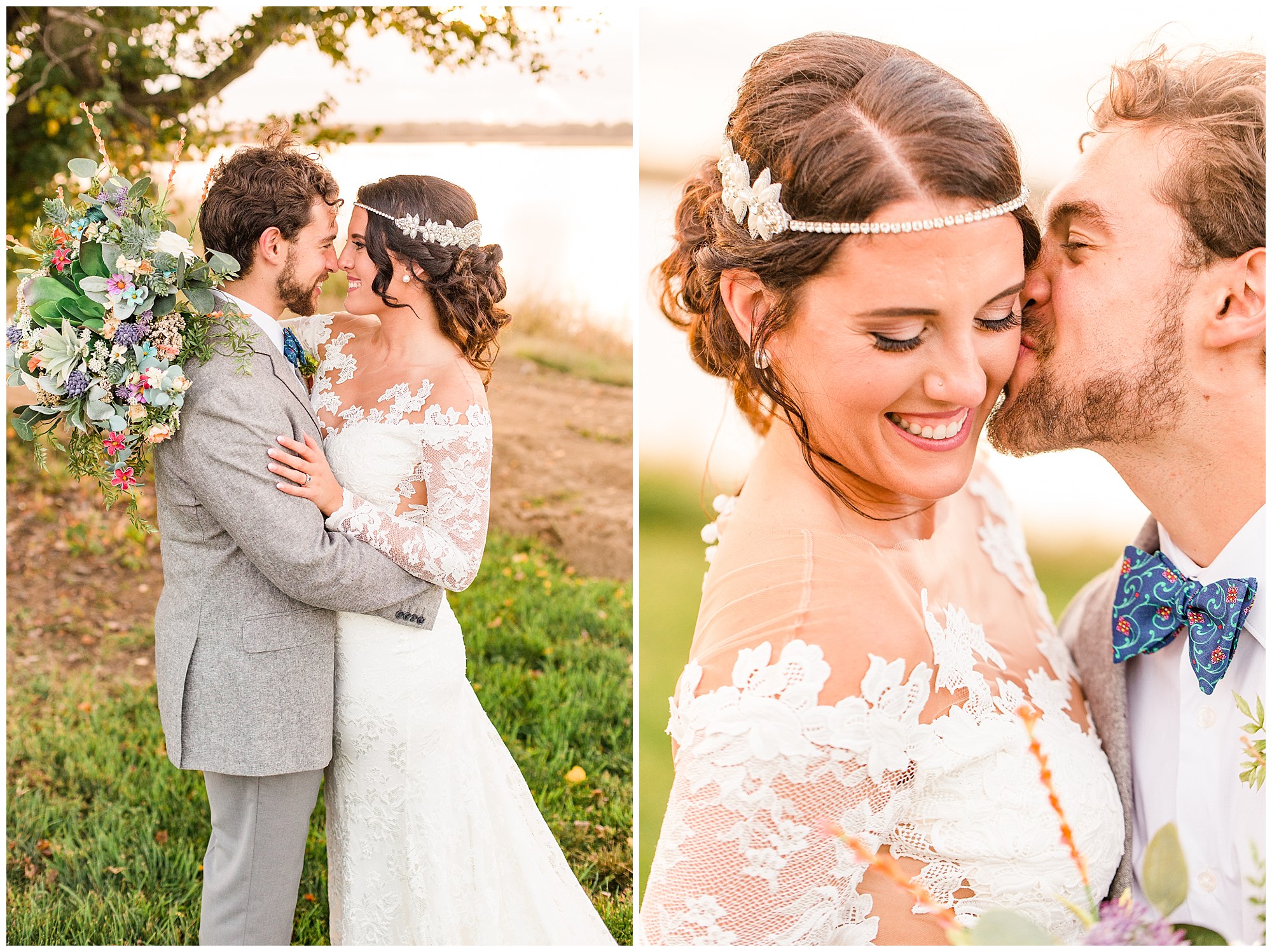 Cody & Hali's Boho Chic Barn Wedding at Thousand Acre Farms in Delaware Photos_0081.jpg