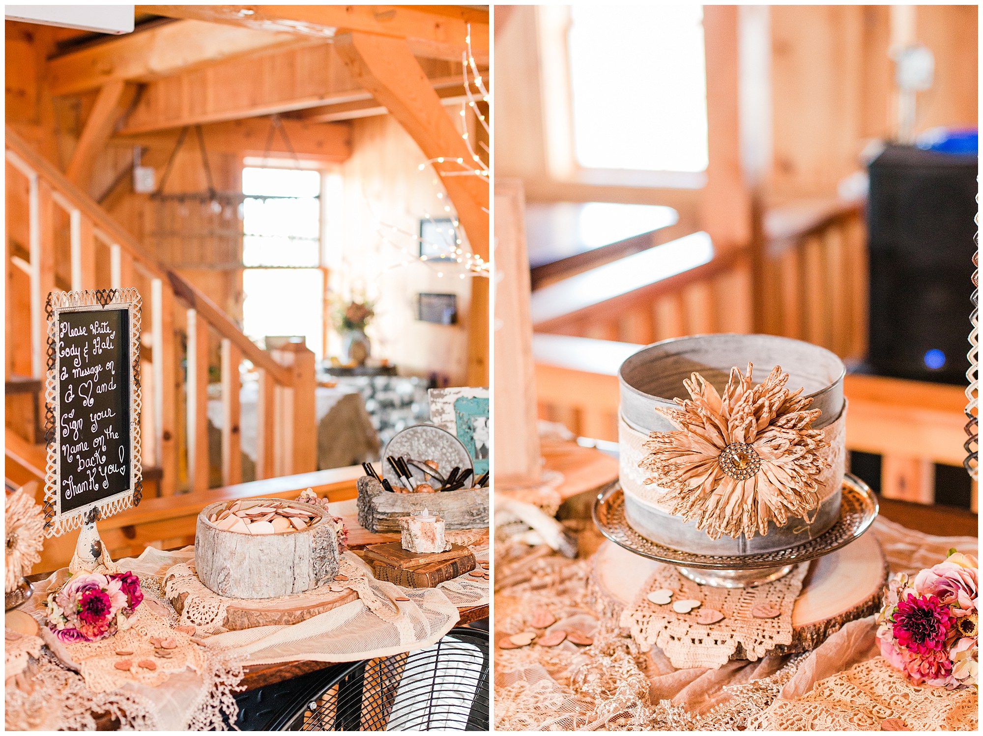 Cody & Hali's Boho Chic Barn Wedding at Thousand Acre Farms in Delaware Photos_0120.jpg