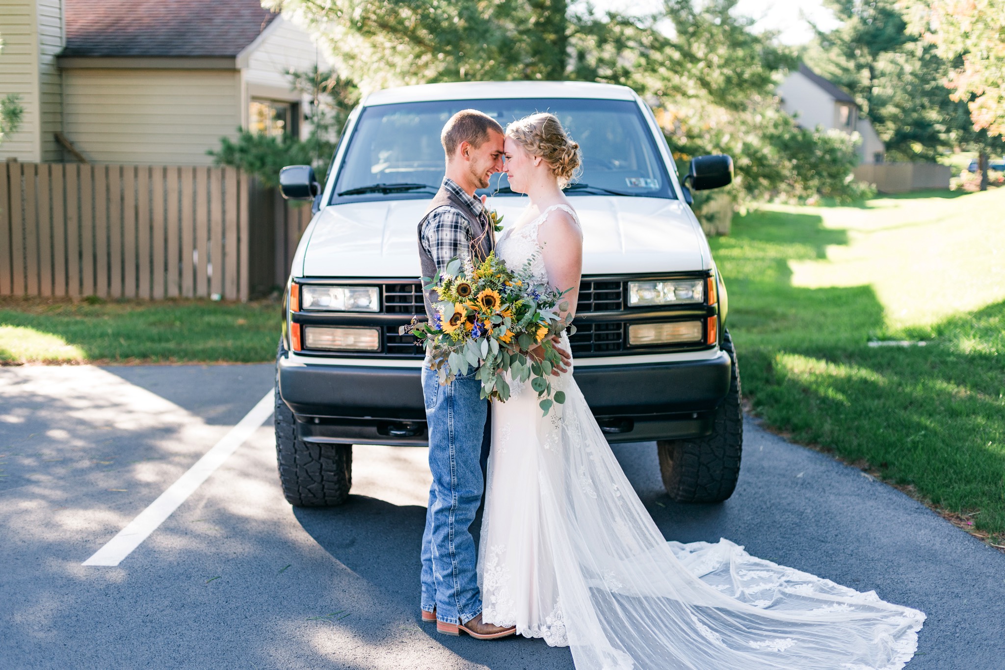 Sheldon & Stephanie's Rustic Country Fall Wedding at The Barn on Bridge Photos
