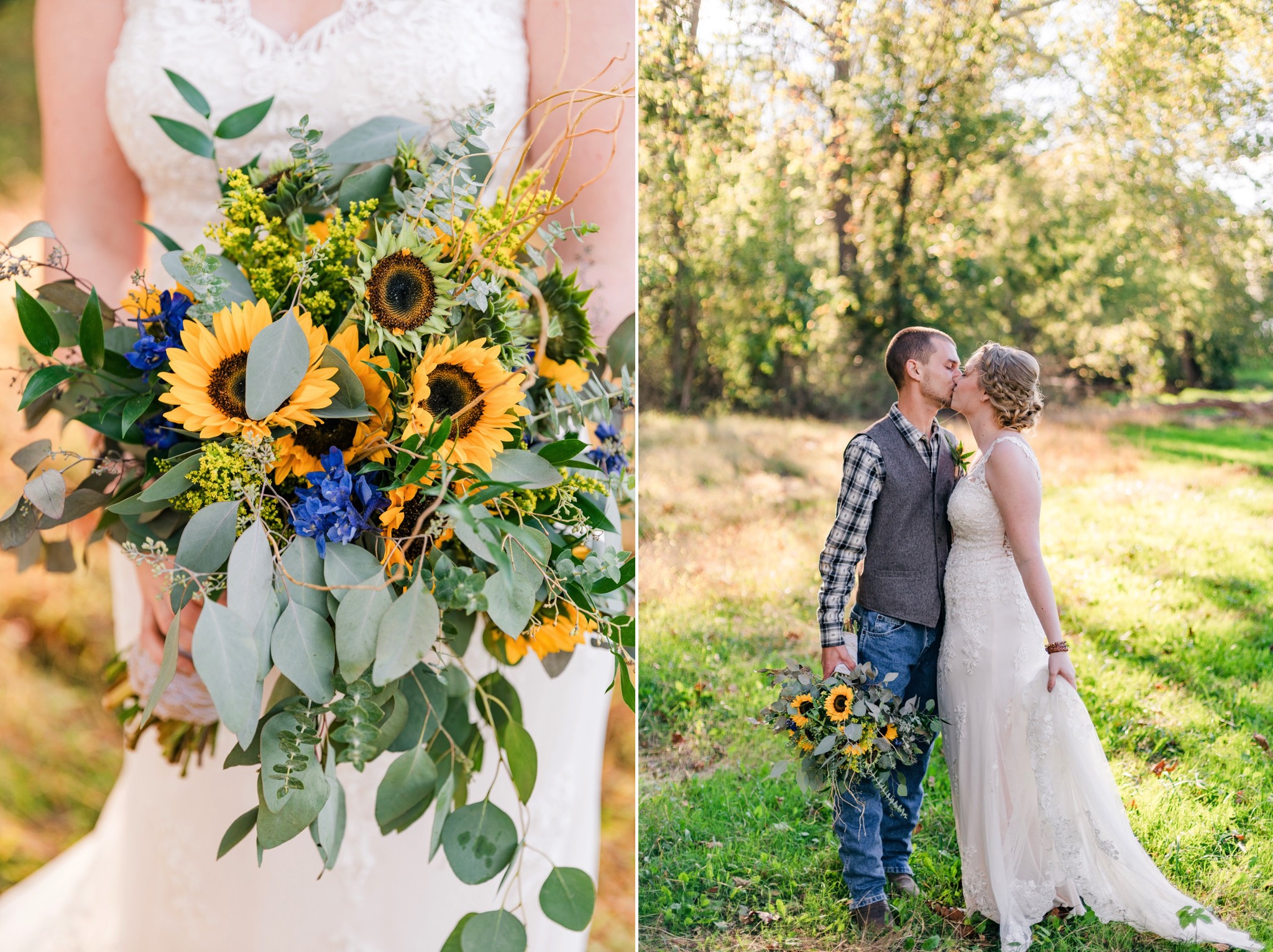 Sheldon & Stephanie's Rustic Country Fall Wedding at The Barn on Bridge Photos