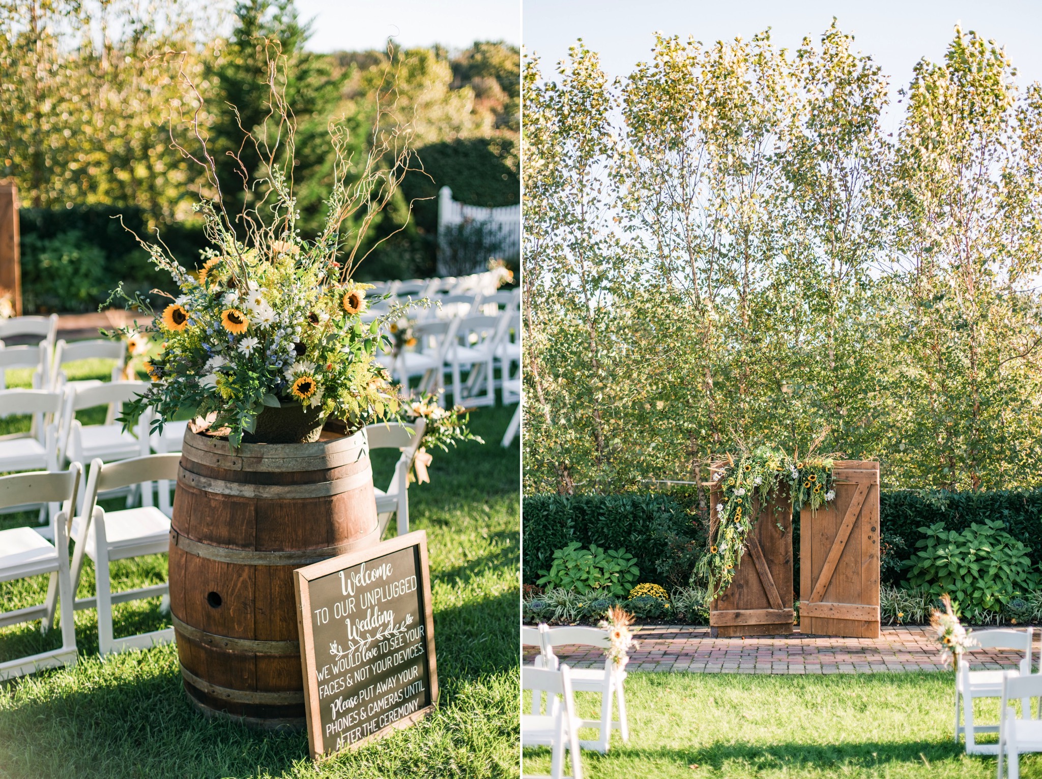 Sheldon & Stephanie's Rustic Country Fall Wedding at The Barn on Bridge Photos