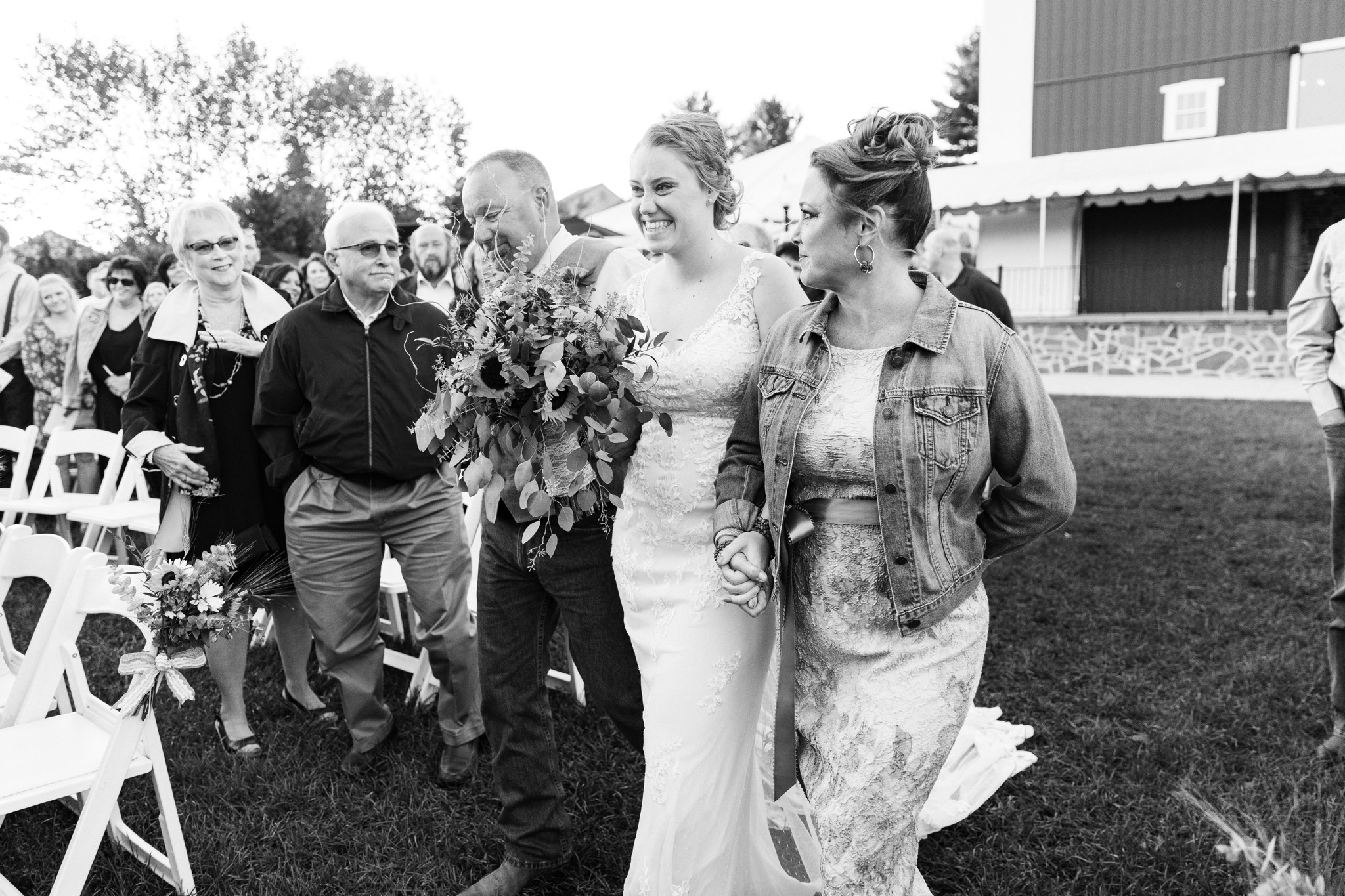 Sheldon & Stephanie's Rustic Country Fall Wedding at The Barn on Bridge Photos