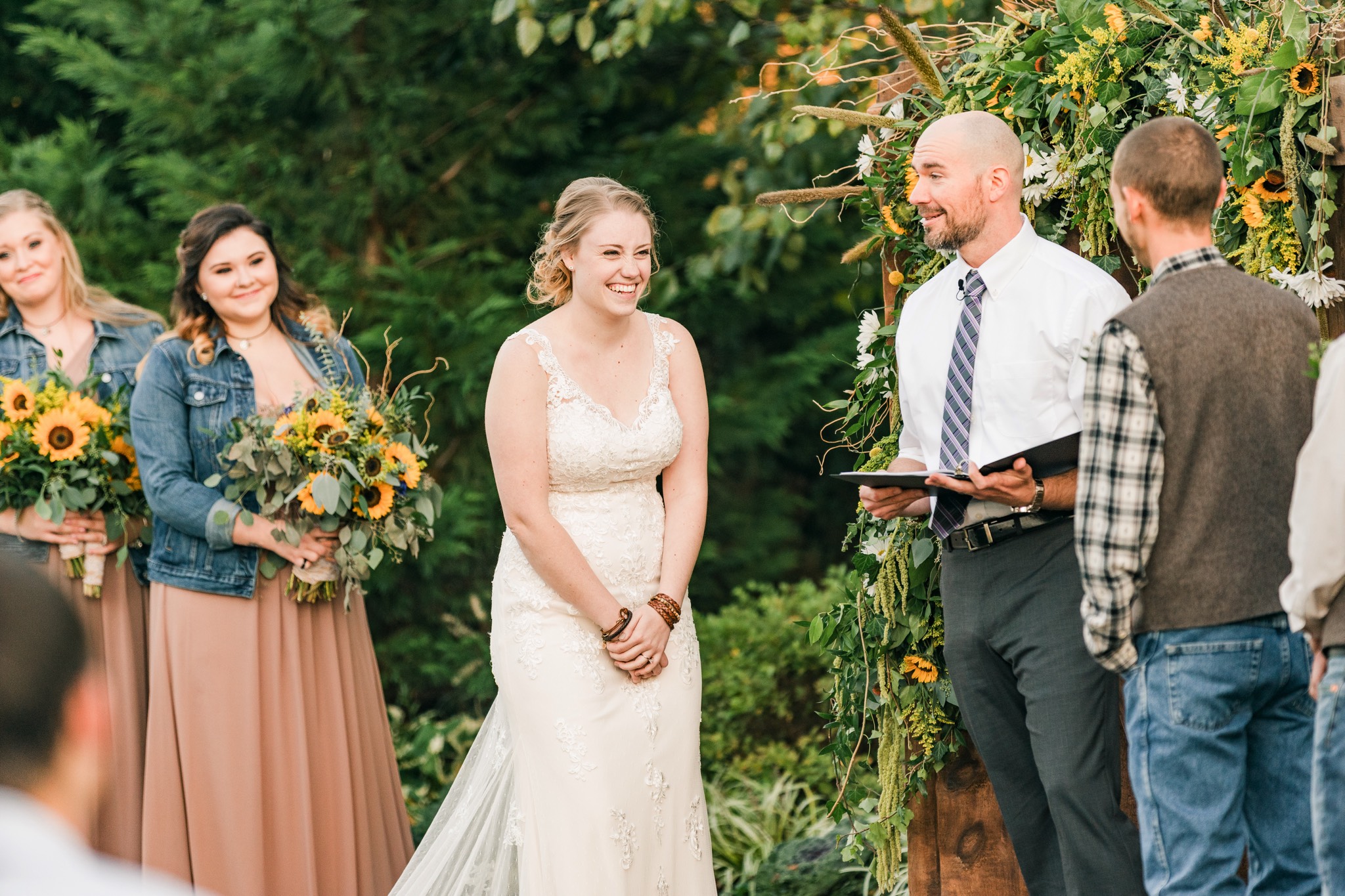 Sheldon & Stephanie's Rustic Country Fall Wedding at The Barn on Bridge Photos