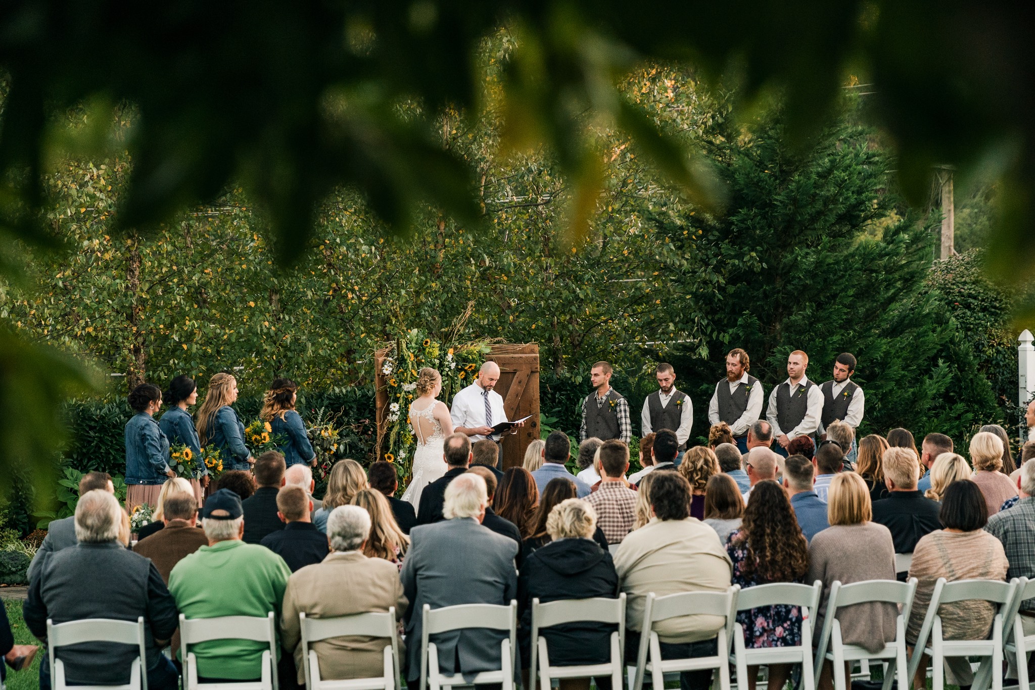 Sheldon & Stephanie's Rustic Country Fall Wedding at The Barn on Bridge Photos