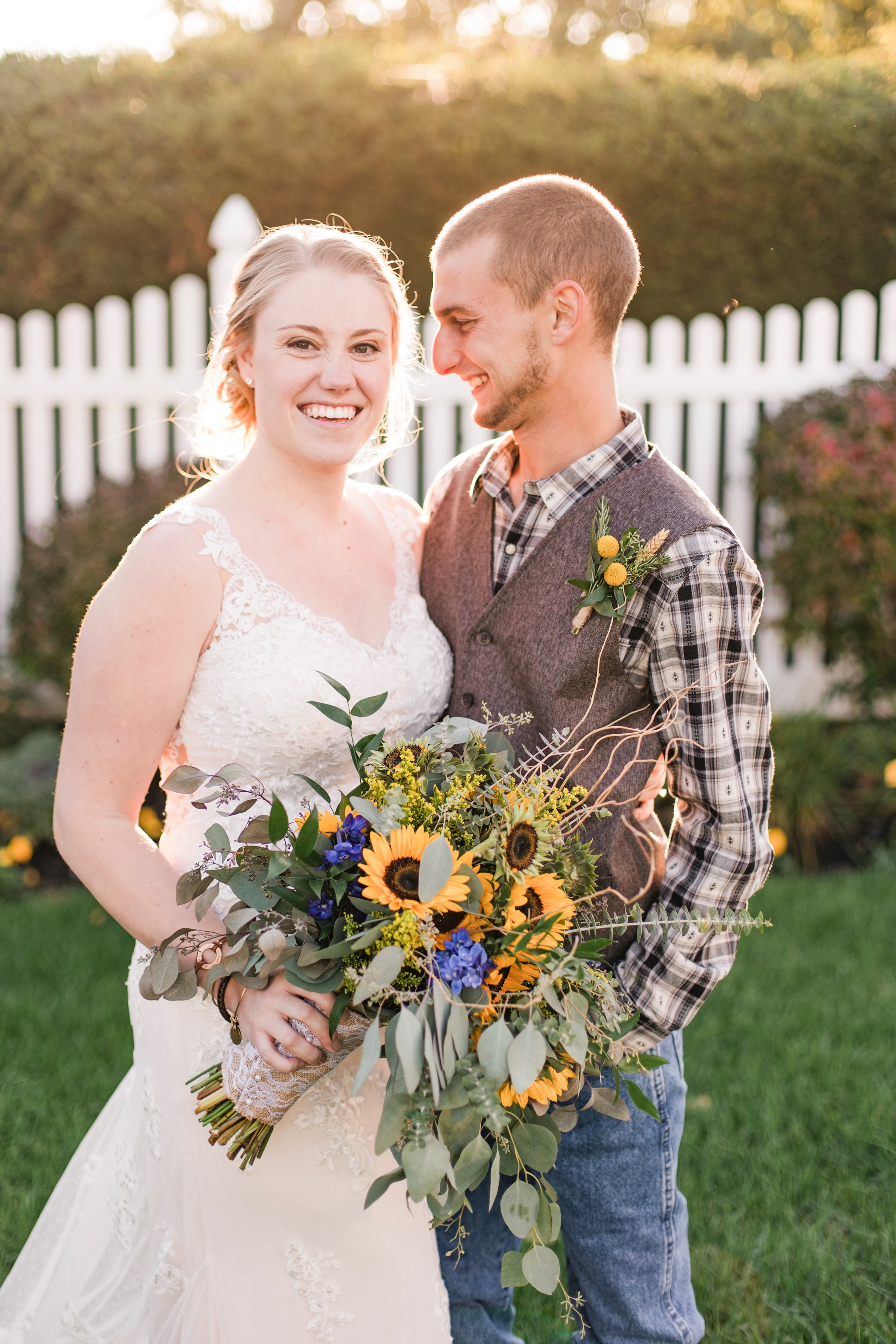 Sheldon & Stephanie's Rustic Country Fall Wedding at The Barn on Bridge Photos
