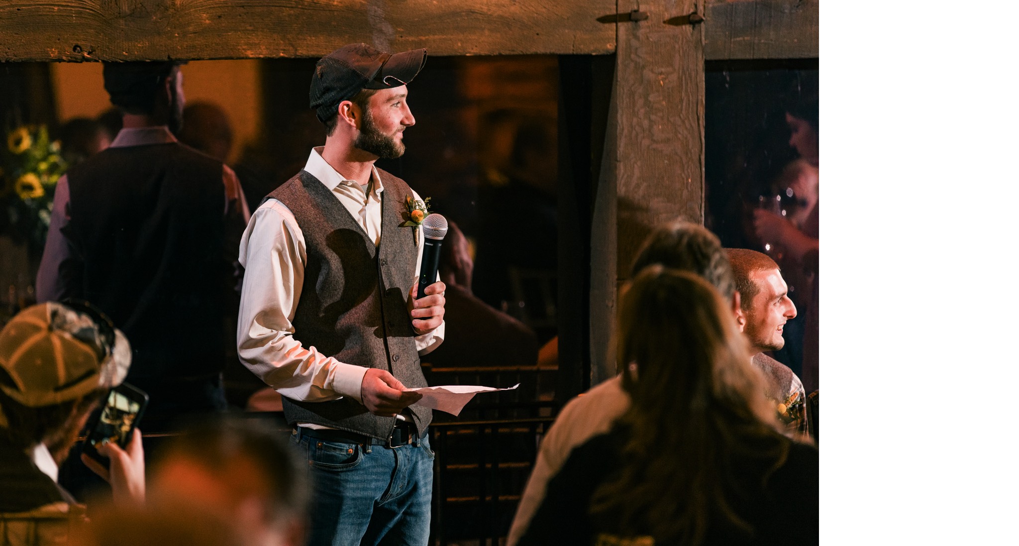 Sheldon & Stephanie's Rustic Country Fall Wedding at The Barn on Bridge Photos