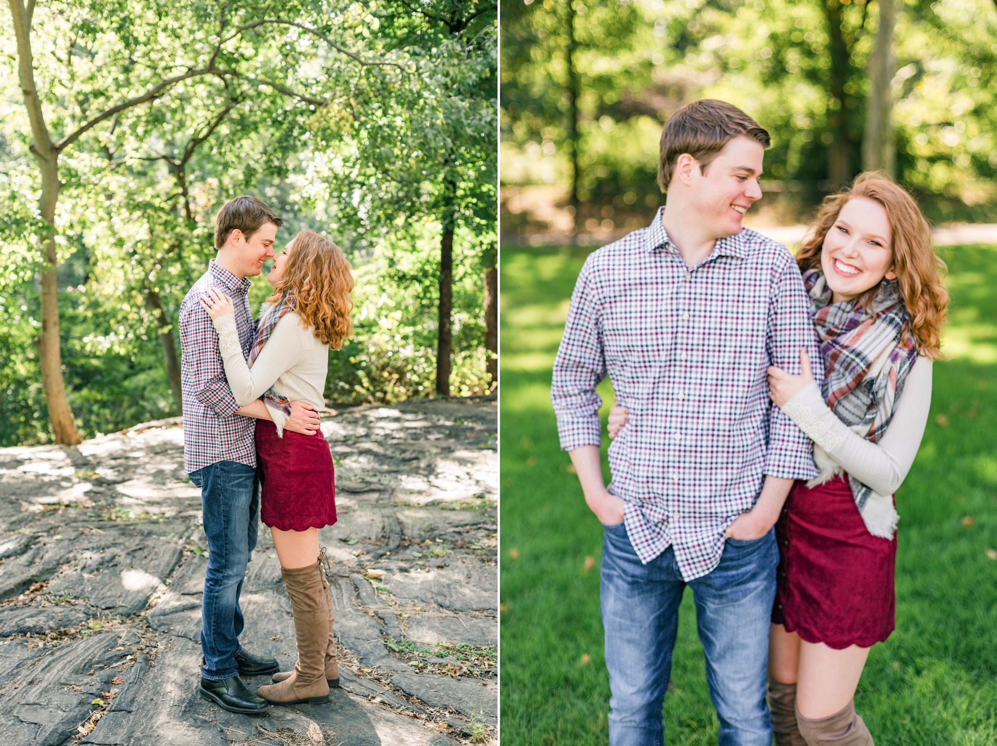 Noah & Cailtin's Central Park Engagement in New York City