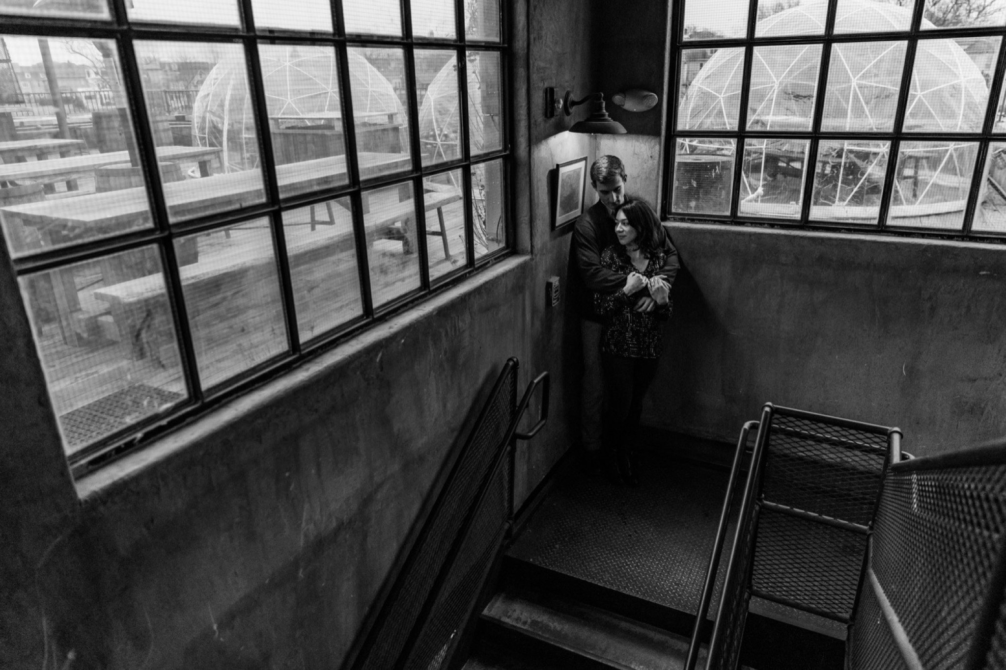 Charlie & Janine Foggy Asbury Park, New Jersey Engagement Photos