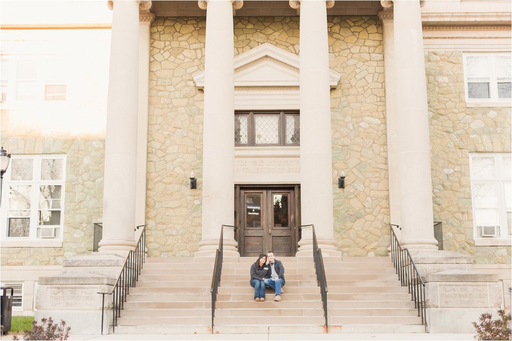 A Fall Engagement at West Chester University Photos