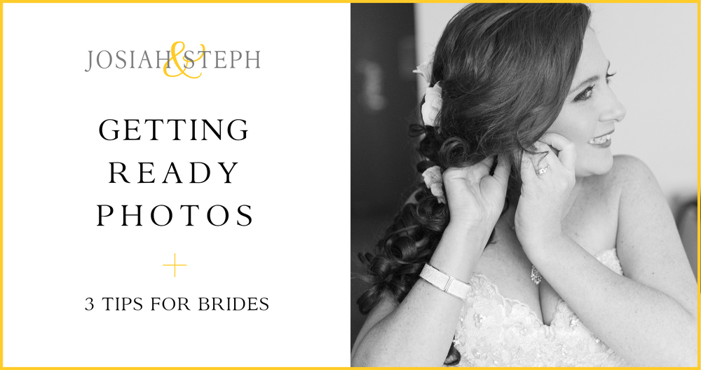 Getting Ready on the Wedding Day Tips Photos