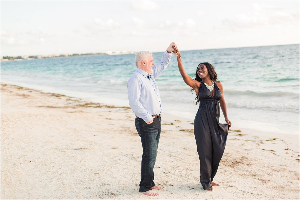 Dash & Ben's Tropical Engagement Session in Cancun Mexico Photos