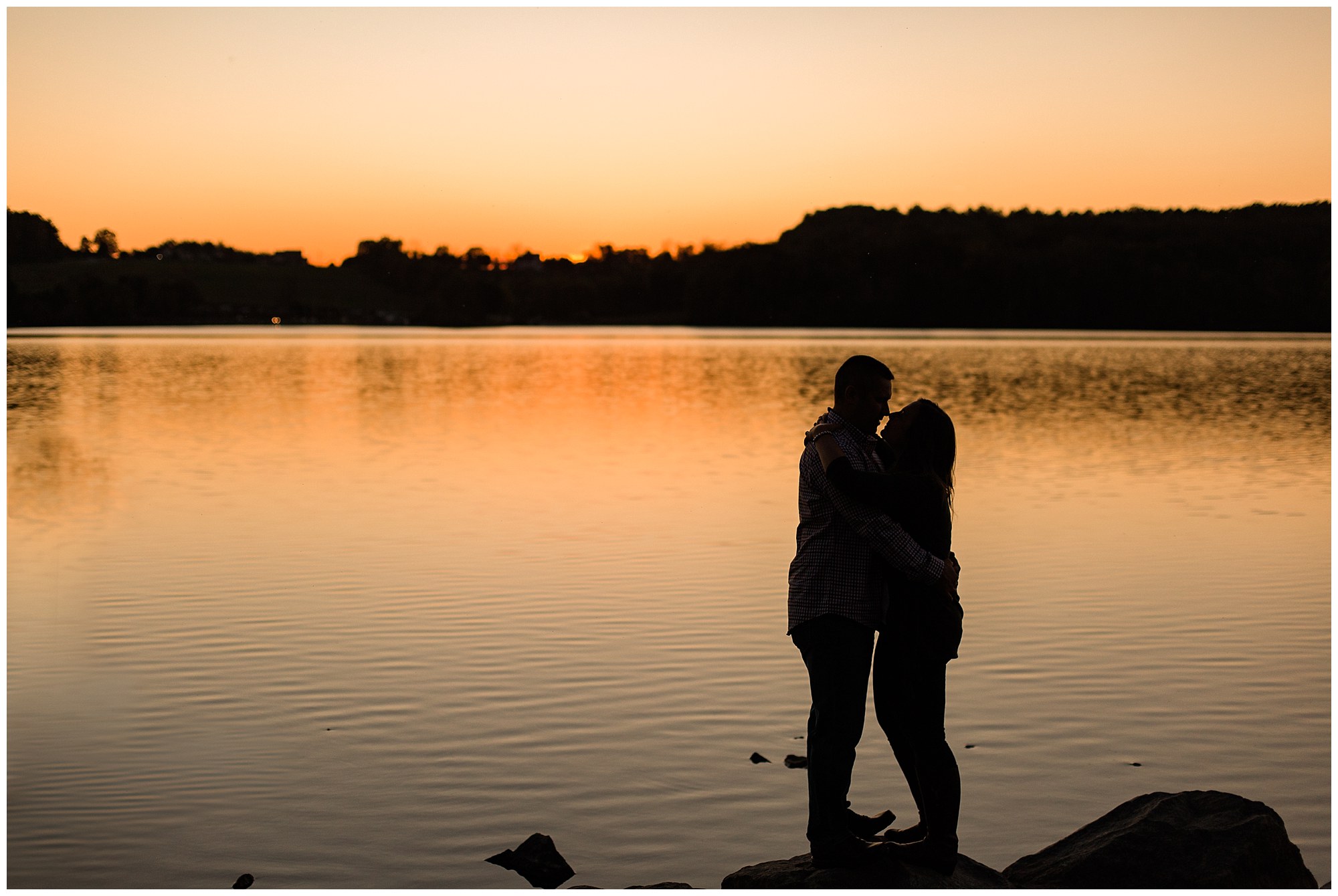 Andy & Stacy's Fall Engagement at Marsh Creek State Park Photos