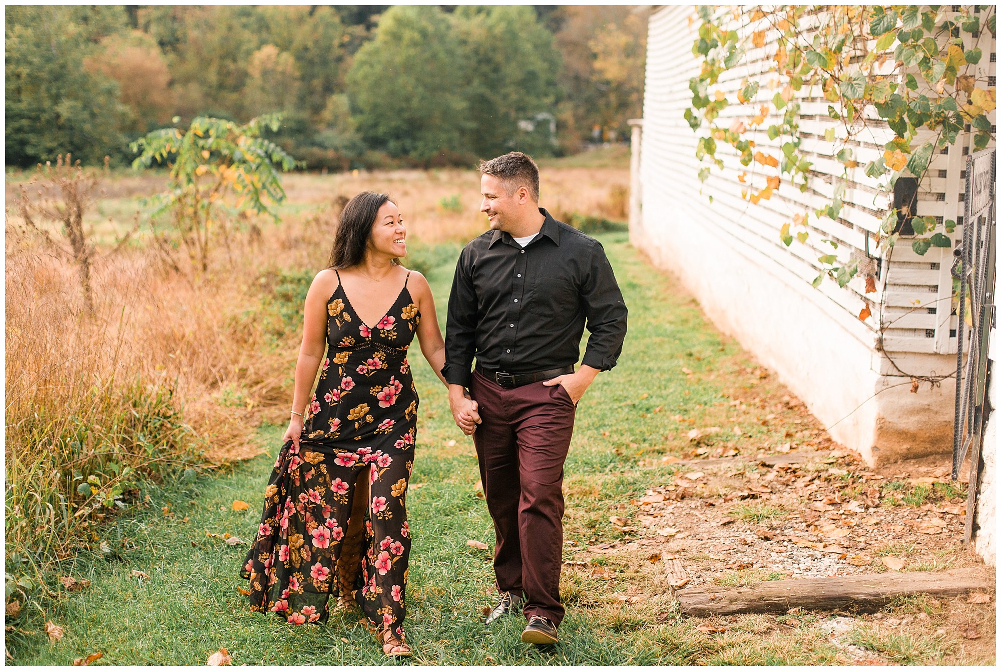 Jane And Dave's Fall Engagement at Valley Forge National Park Photos