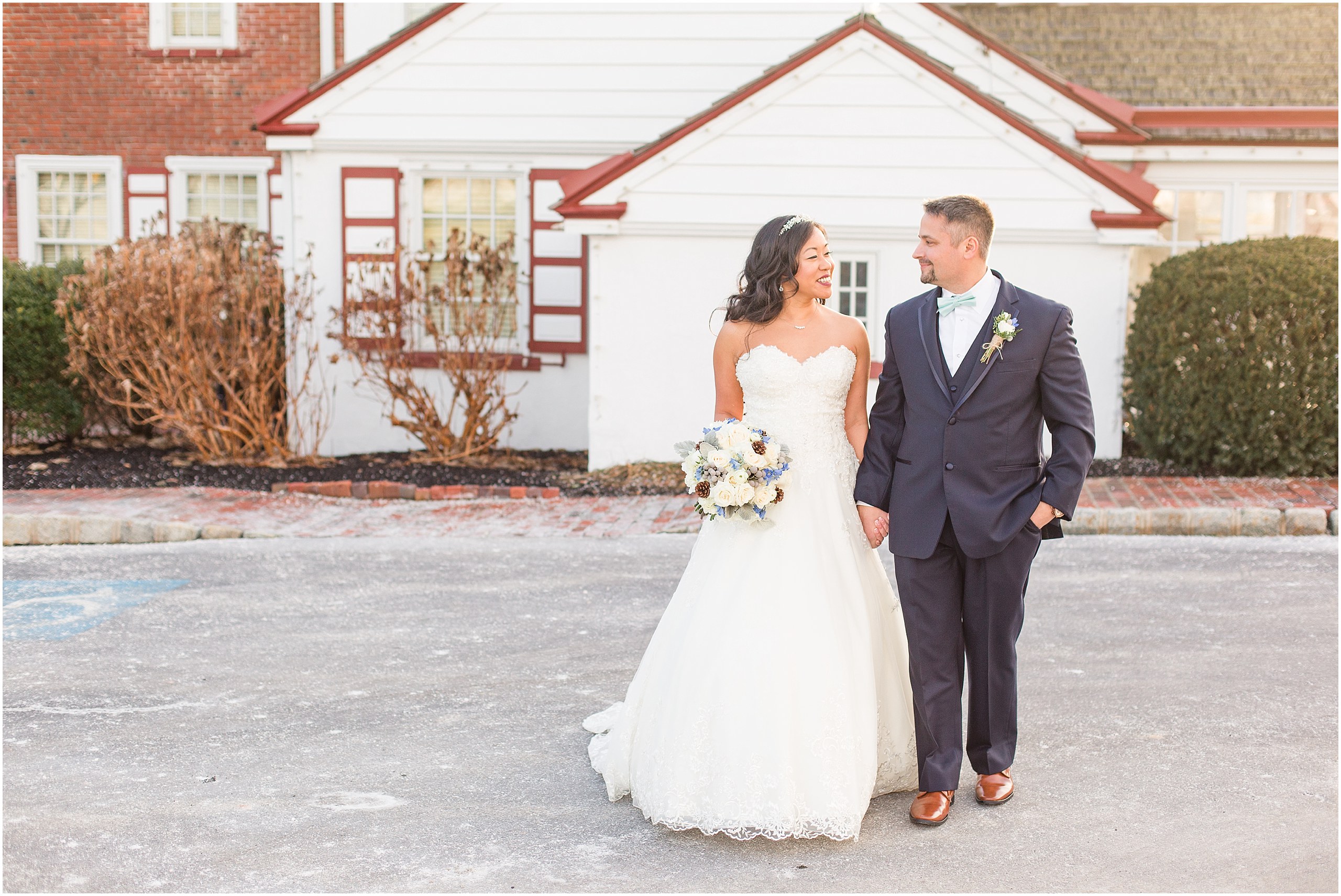 Dave & Jane's Grey & Mint Winter Wedding at Normandy Farm Hotel & Conference Center in Blue Bell, PA Photos