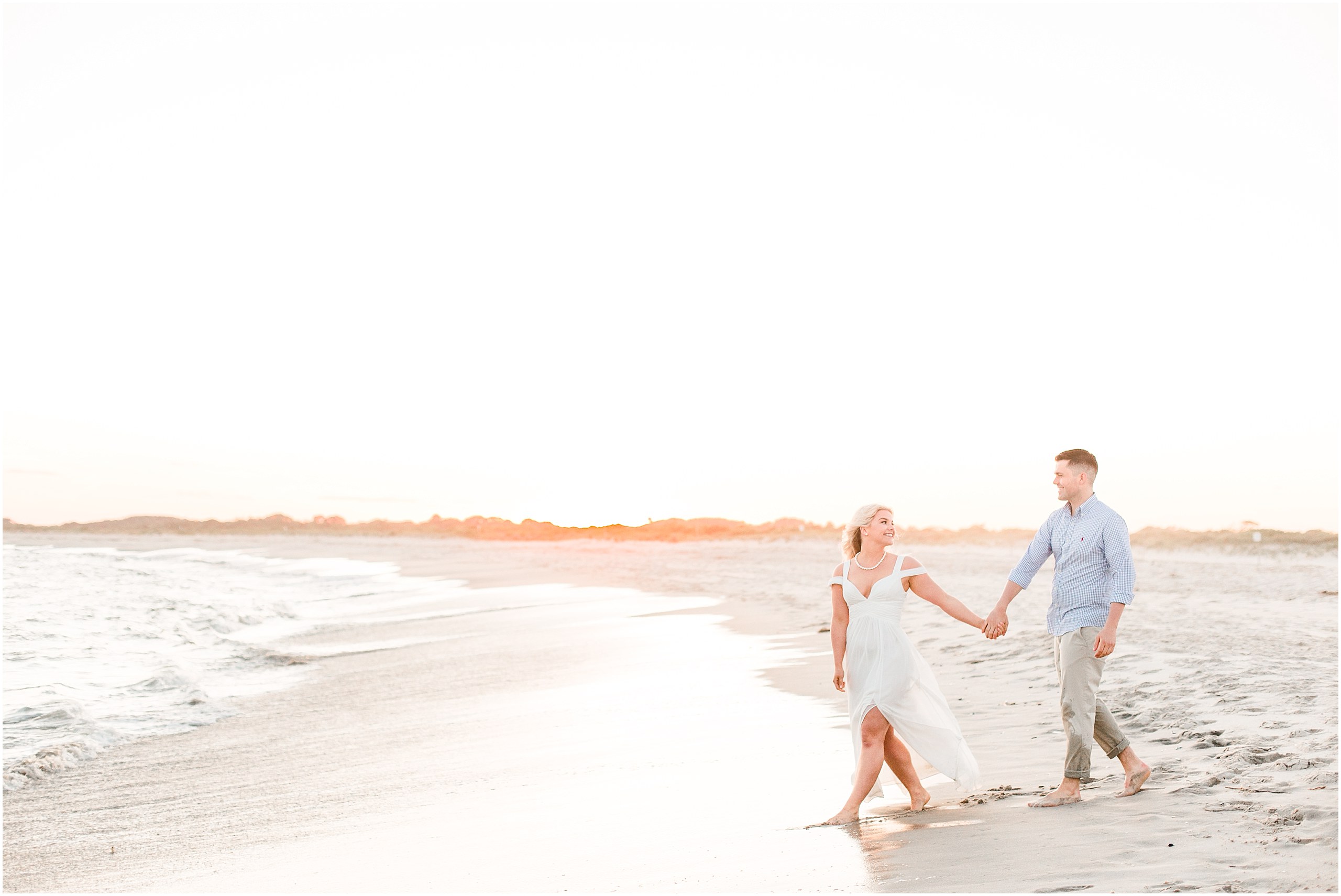 Jim And Alyssa's Summertime Engagement Session in Cape May NJ Photos