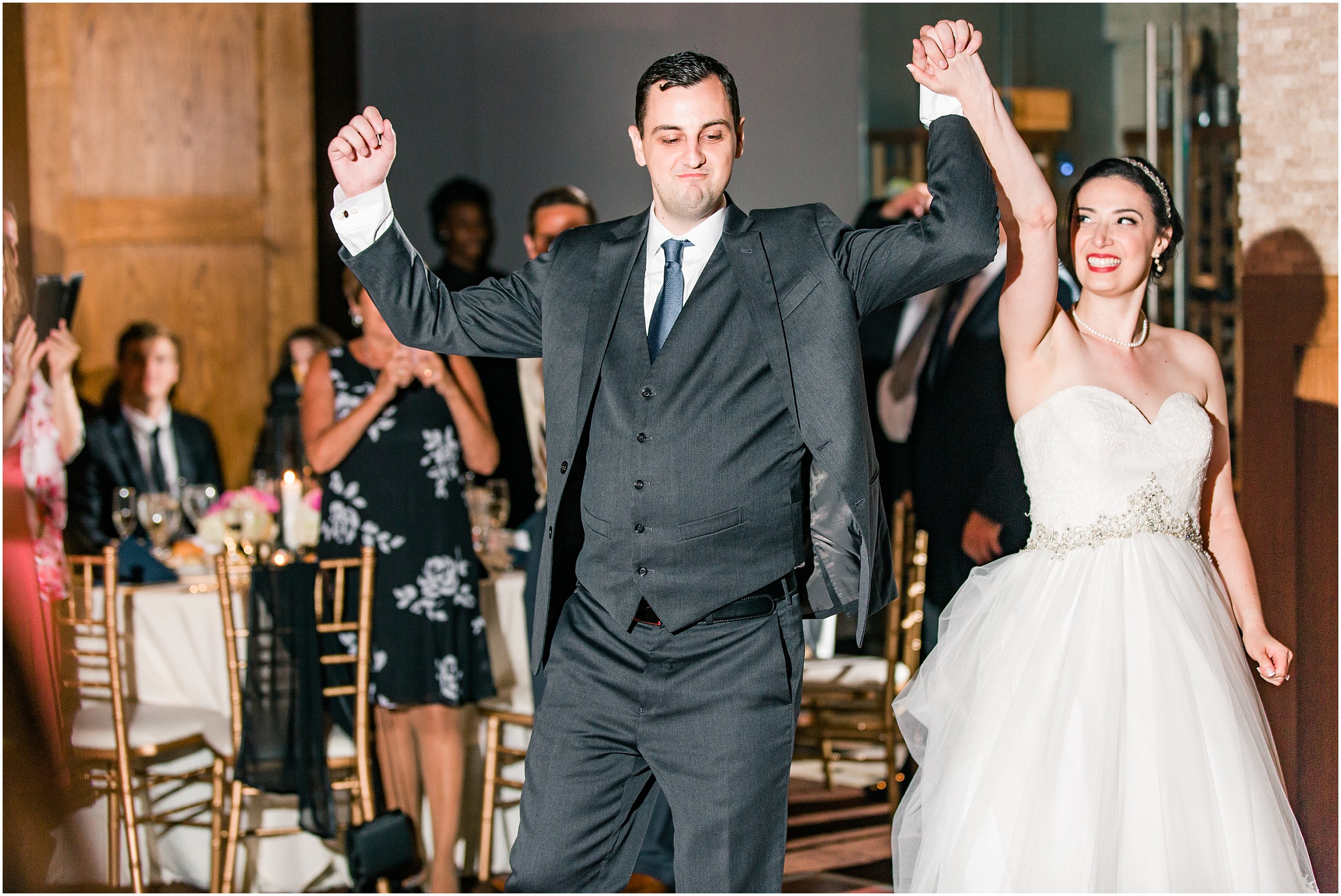 Darren & Elizabeth Grey & Navy Wedding at Union Trust Ballroom by Finley Catering in Philadelphia,PA Photos,