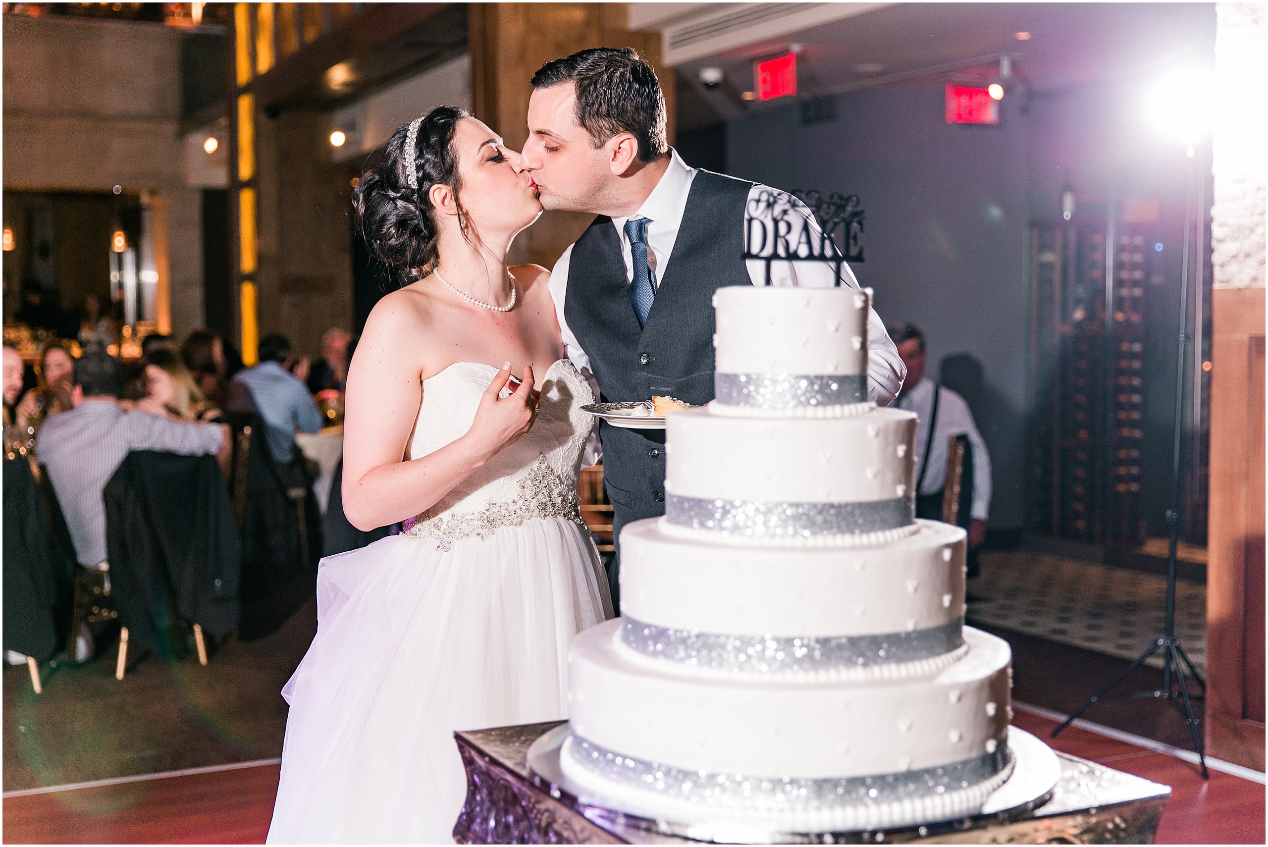 Darren & Elizabeth Grey & Navy Wedding at Union Trust Ballroom by Finley Catering in Philadelphia,PA Photos,