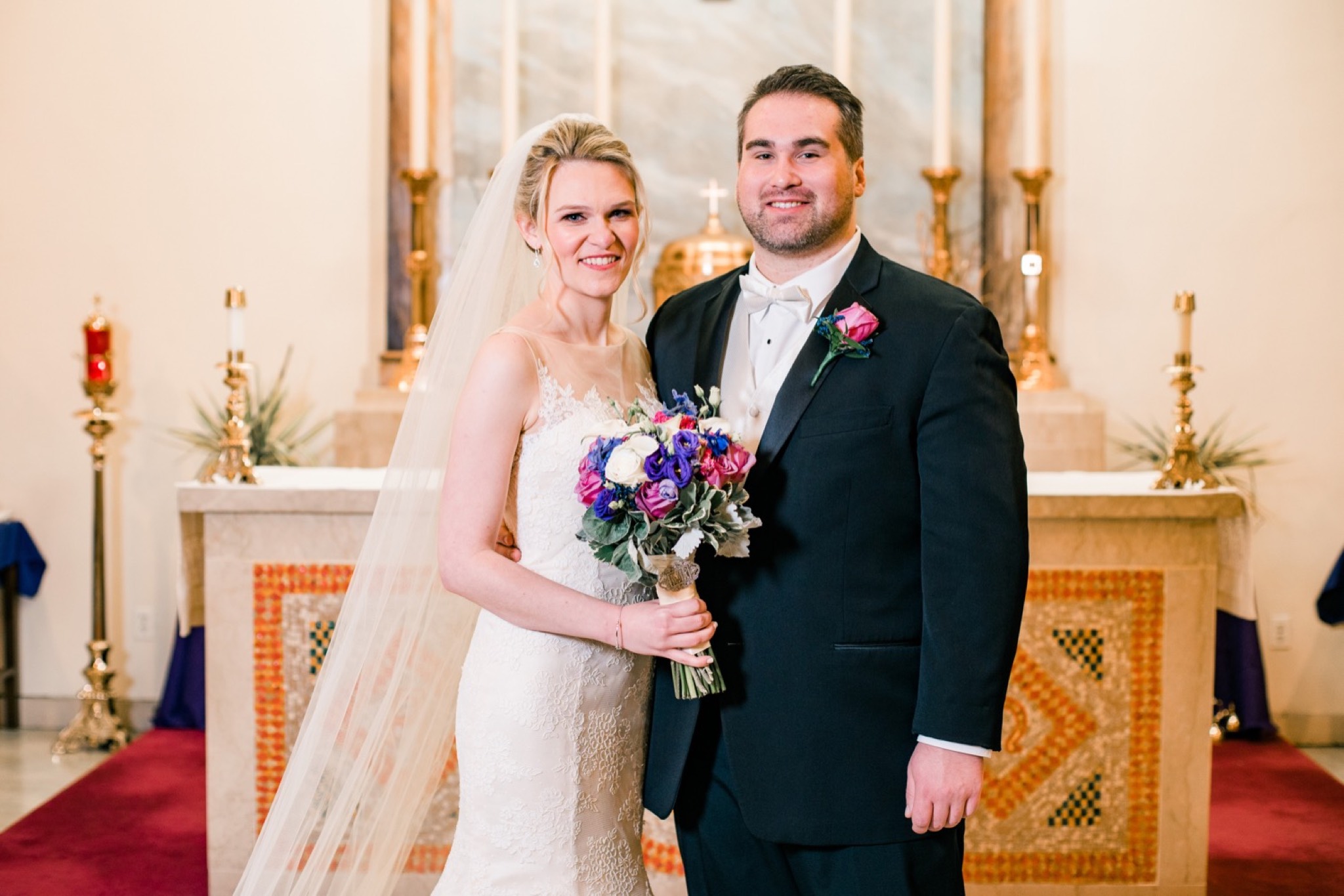 Church Portrait Staten Island Wedding